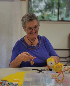 Shannon Hunter in action